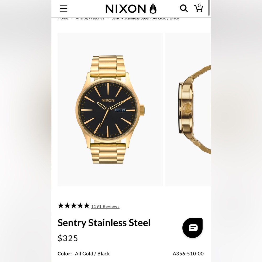 Nixon Sentry SS Watch